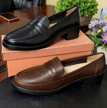 Ladies' Elegant Heeled Loafers